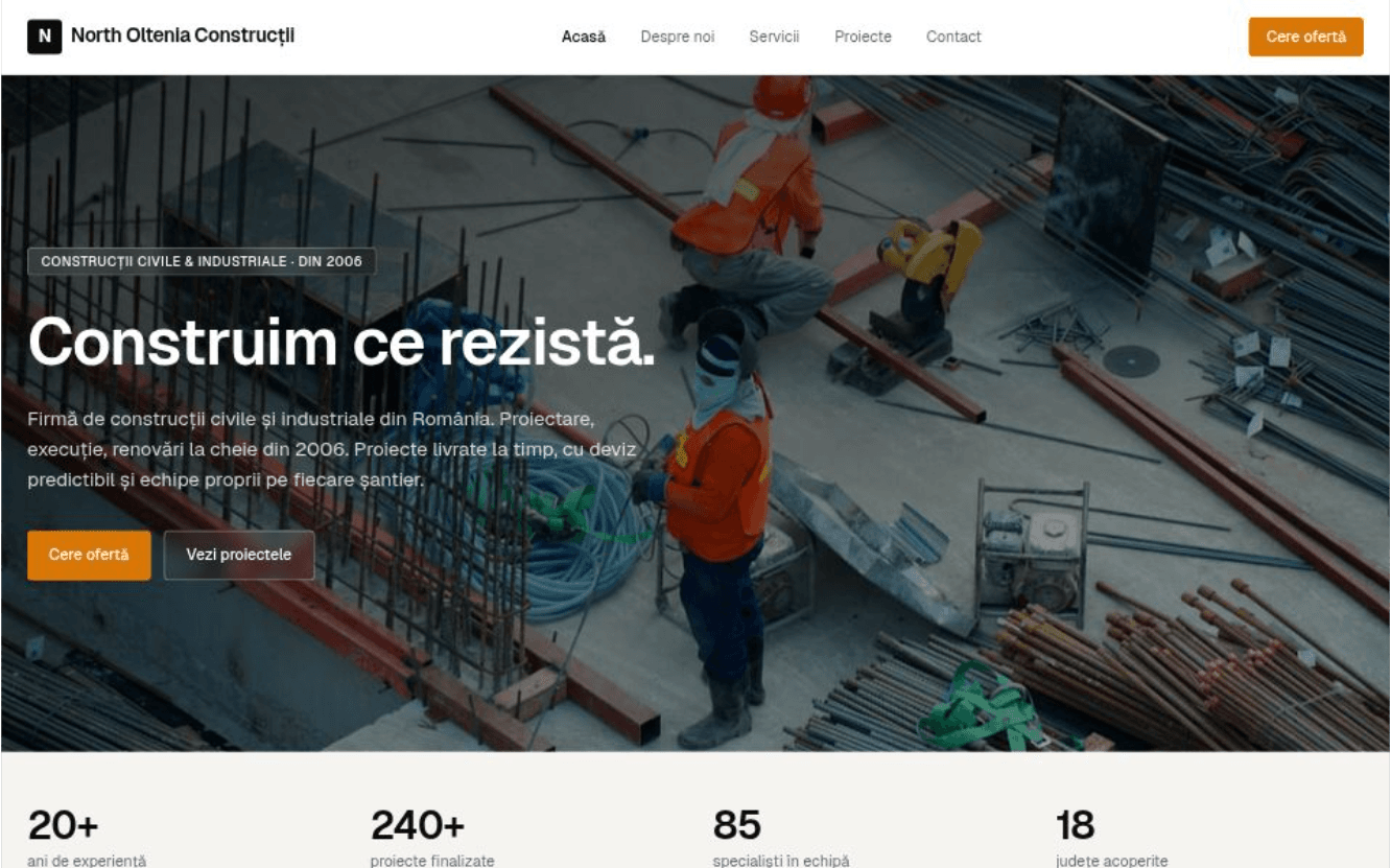 North Oltenia Construction